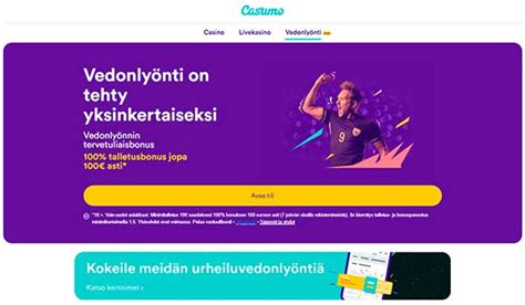casumo vedonlyönti|Casumo Suomi .